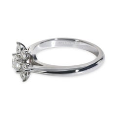 Tiffany & Co. Platin-Diamant-Blumenring
