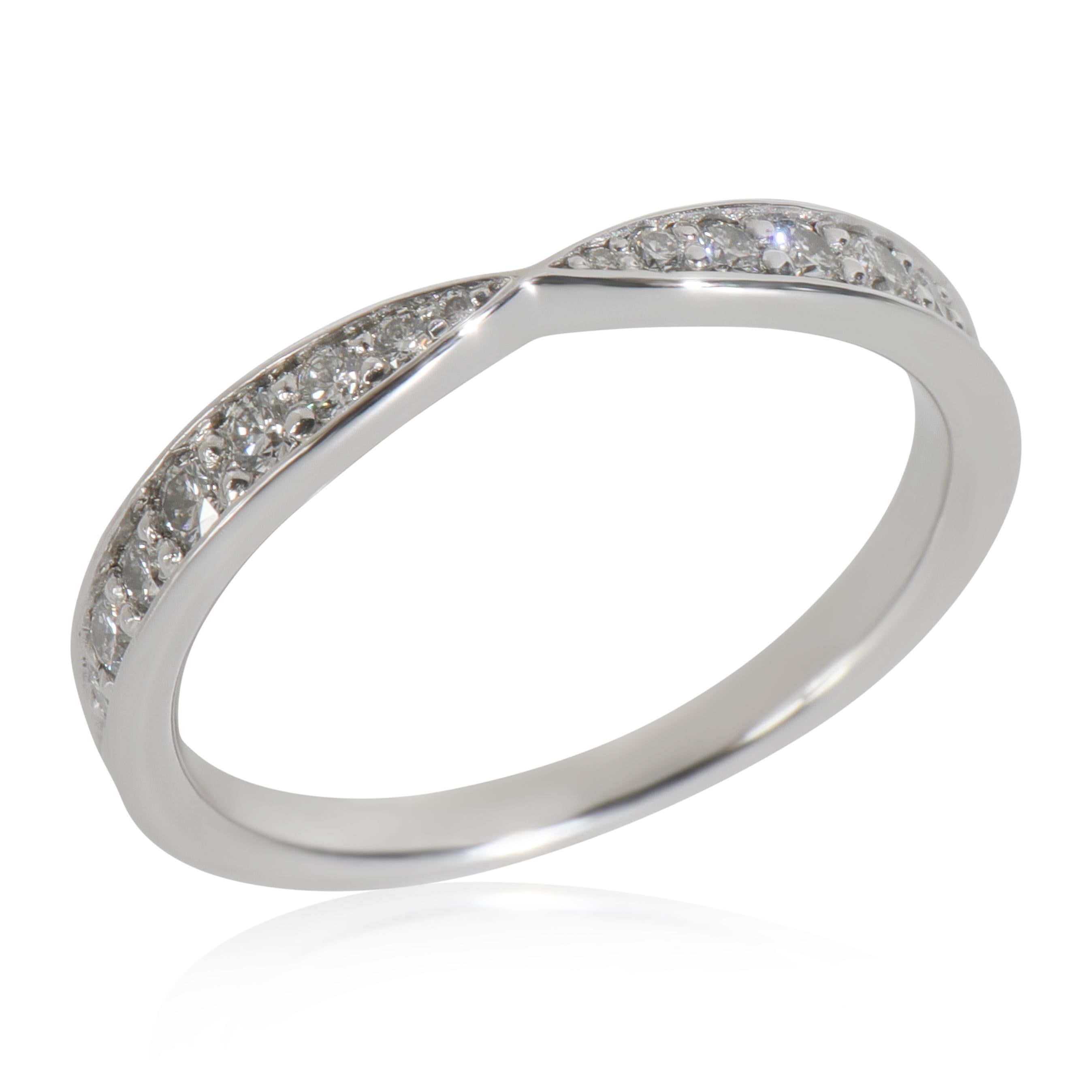 Tiffany & Co. Fascia Harmony in platino con diamante in vendita 2