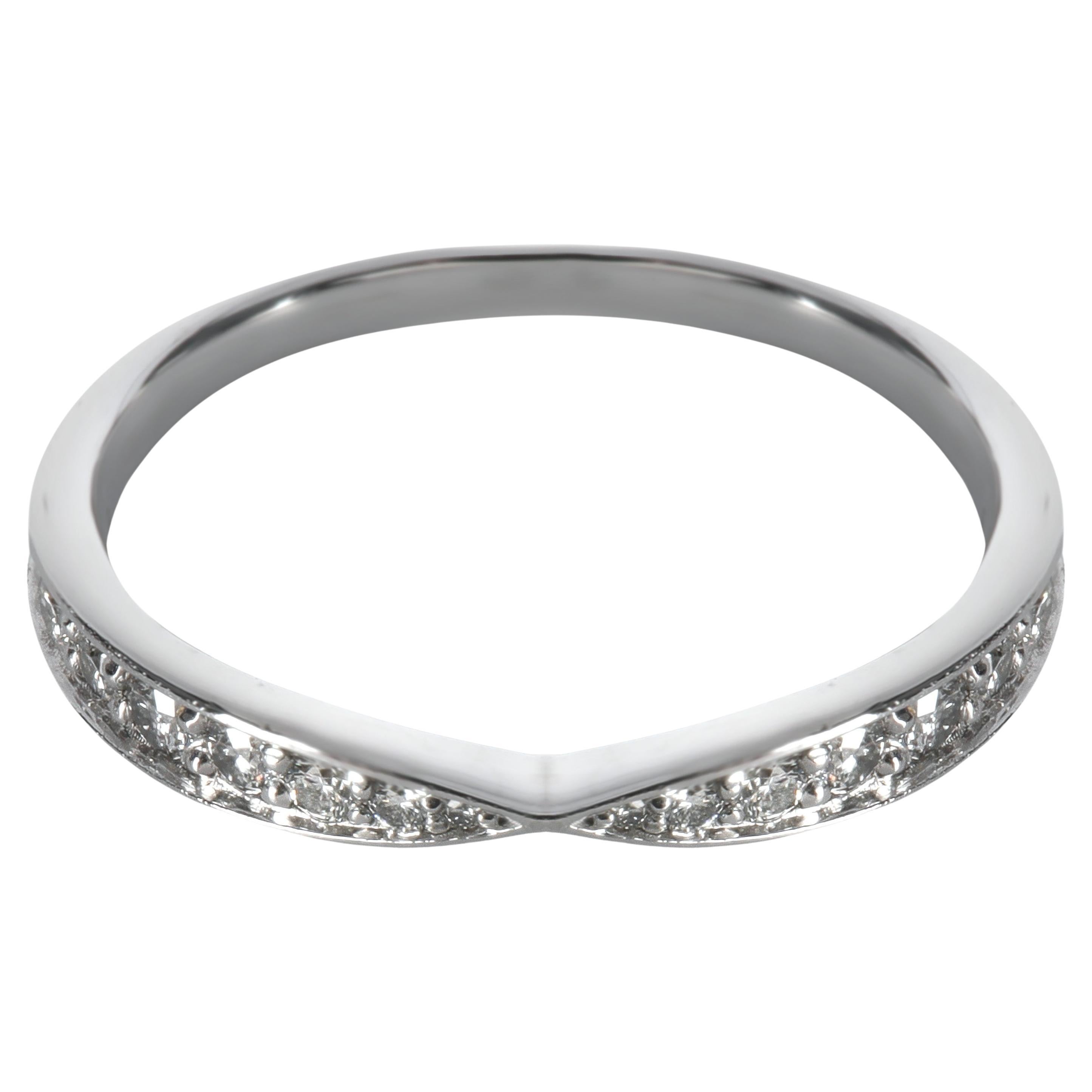 Tiffany 
Co. Fascia Harmony in platino con diamante in vendita
