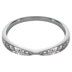 Tiffany 
Co. Platinum Diamond Harmony Band