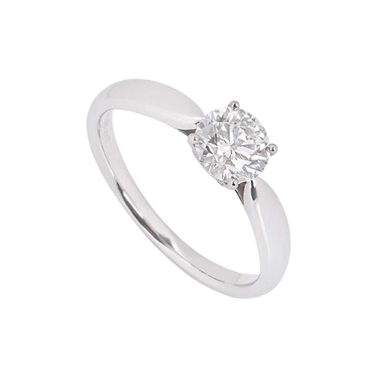 Tiffany & Co. Platinum Diamond Harmony Ring 0.72 Carat