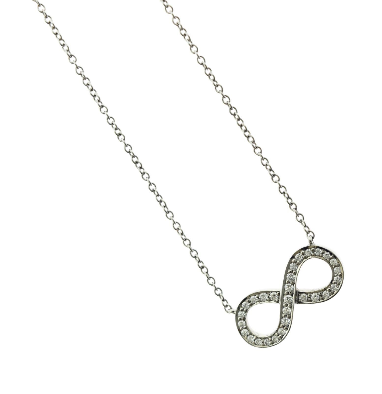 infinity necklace tiffany and co