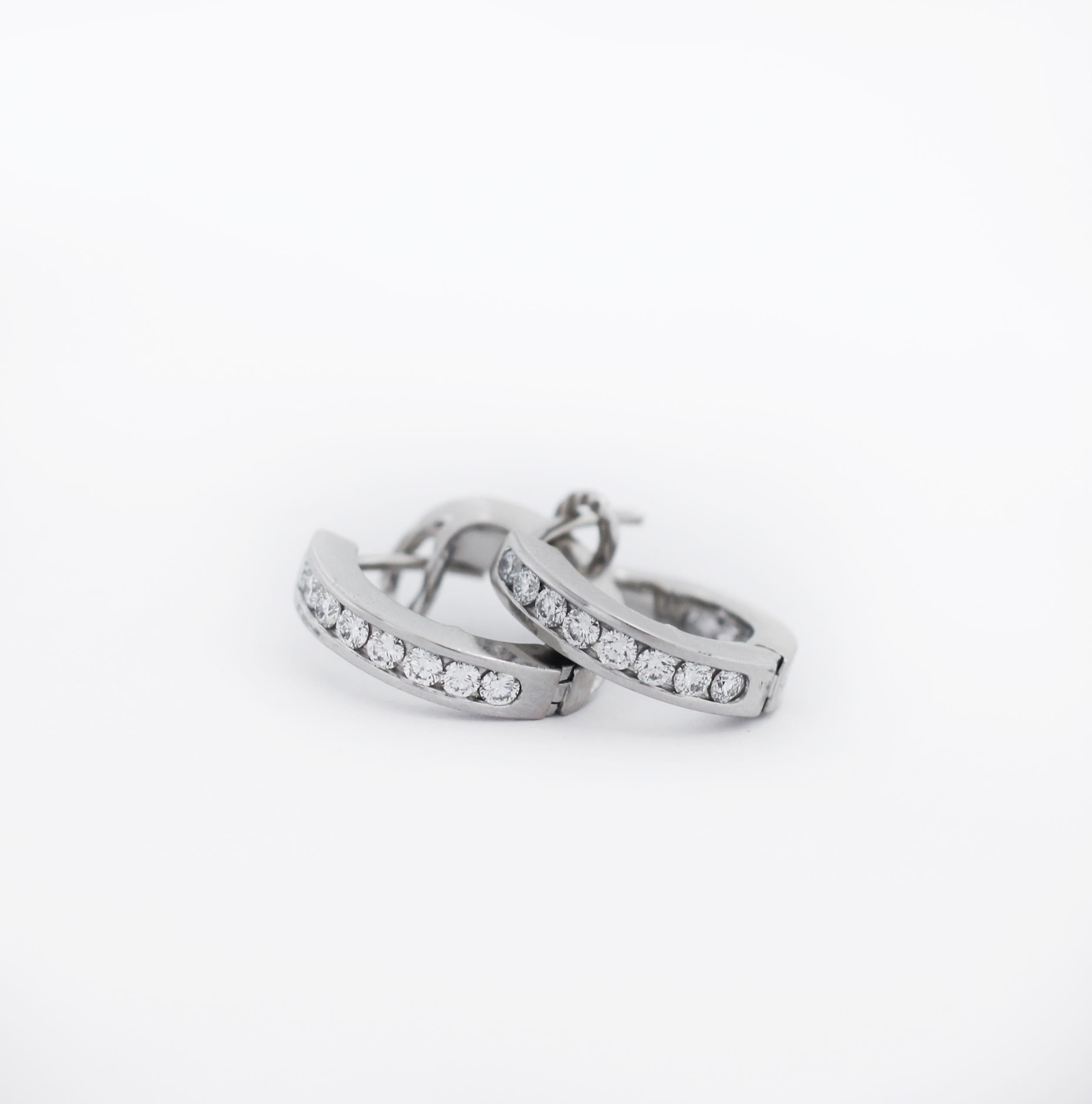 tiffany inside out hoop earrings
