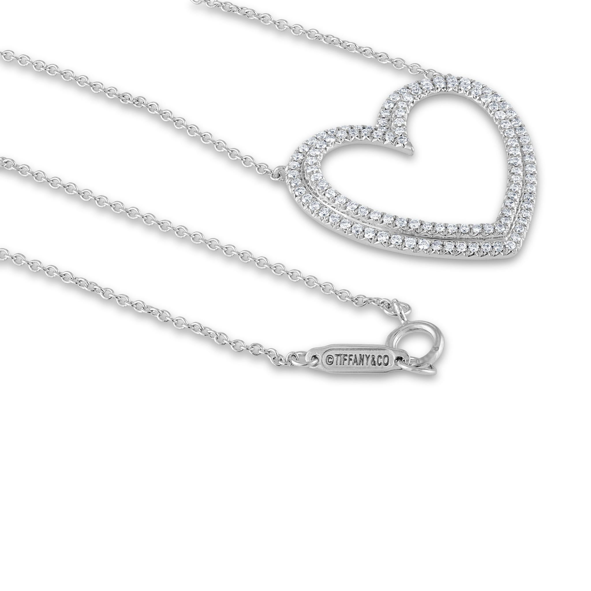 METAL TYPE: Platinum
TOTAL WEIGHT: 5.2g
STONE WEIGHT: 0.80ct twd
NECKLACE LENGTH: 17.5
