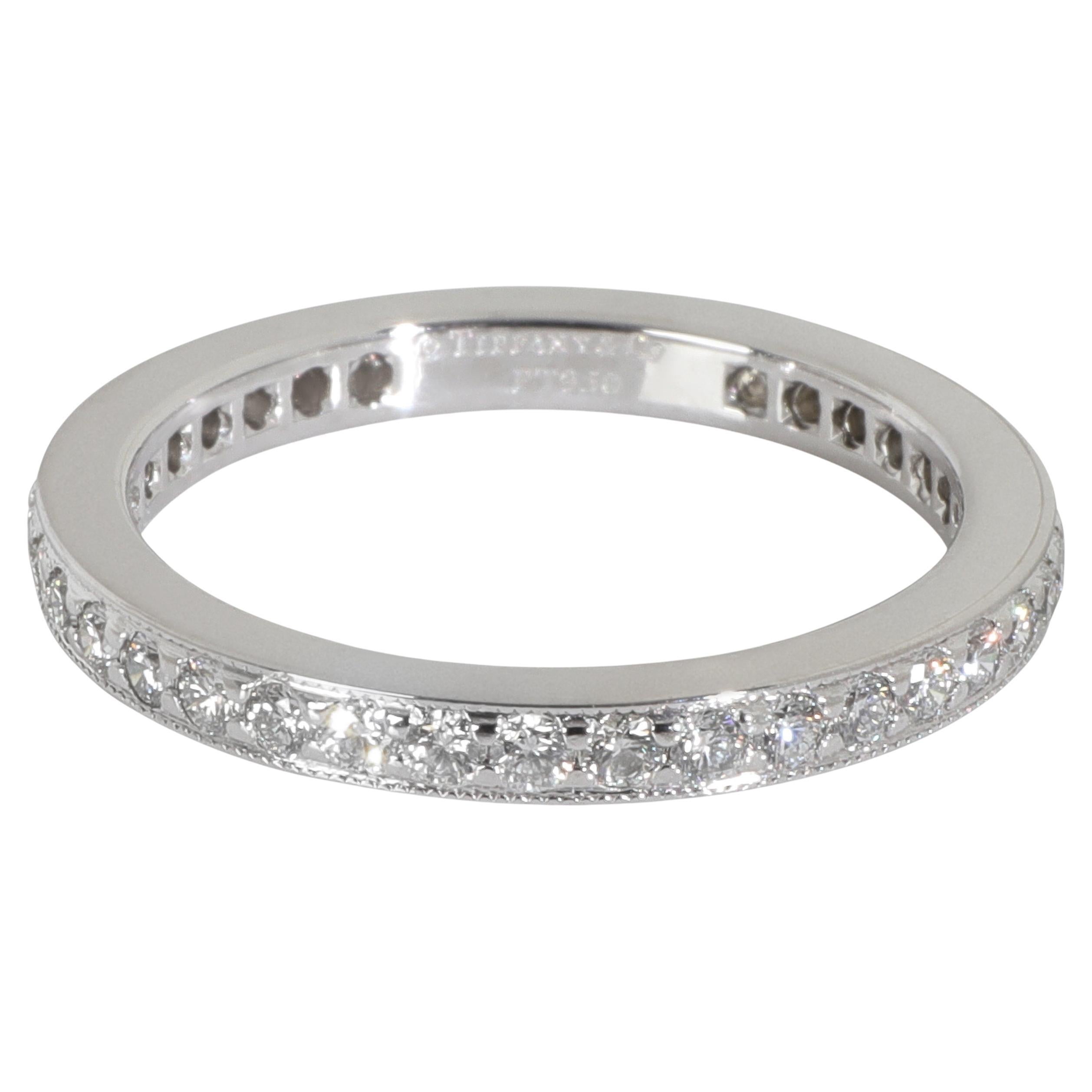 Tiffany 
Co. Fedina di platino con diamante Legacy