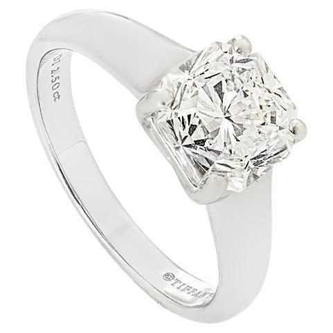 Tiffany 
Co. Platin Diamant Lucida Ring 2,50ct F/VS2 im Angebot