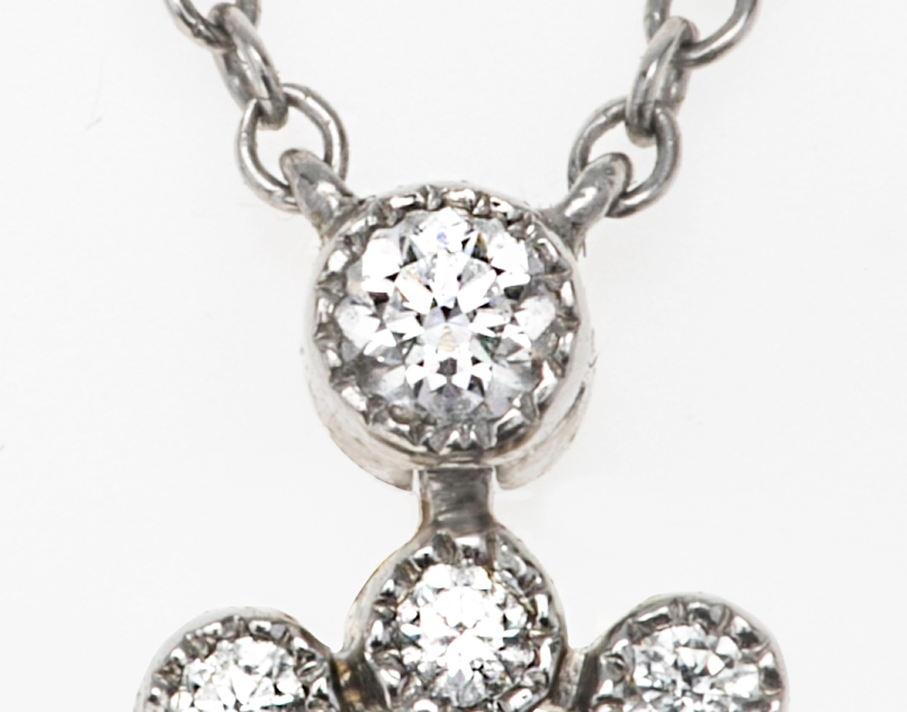 Tiffany and Co. Platinum Diamond Necklace For Sale at 1stDibs | tiffany ...