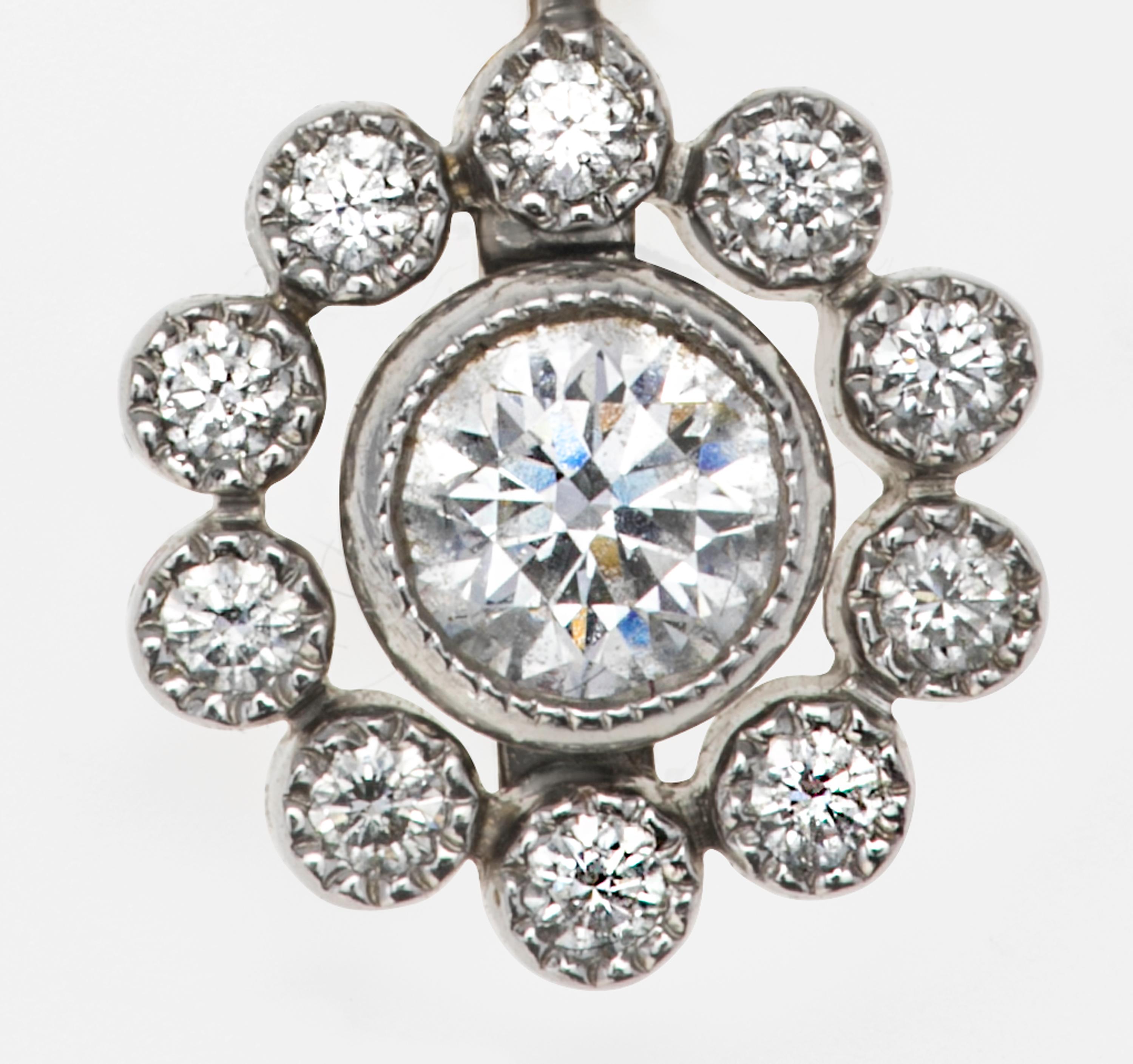 Women's Tiffany & Co. Platinum Diamond Necklace For Sale