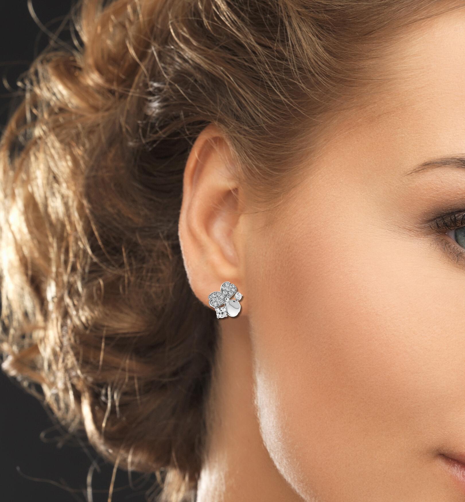 tiffany clover earrings