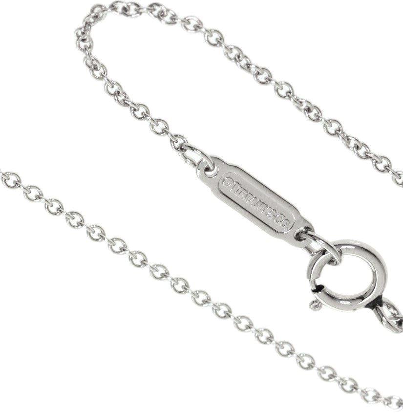 TIFFANY & Co. Platinum Diamond Paper Flowers Pendant Necklace For Sale 6