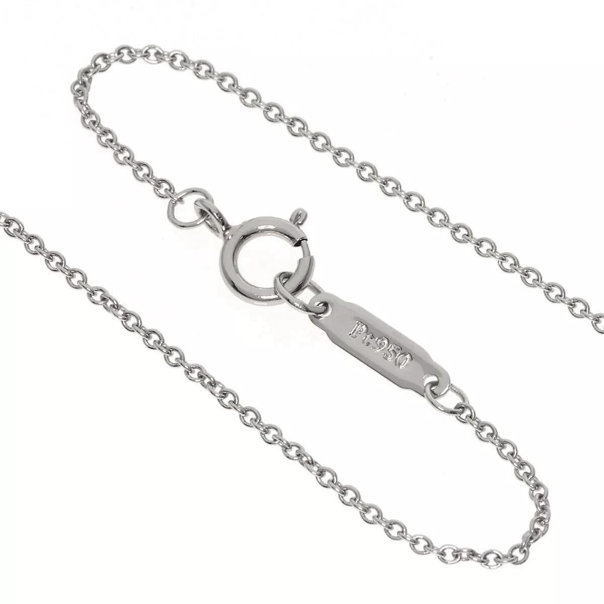TIFFANY & Co. Platinum Diamond Paper Flowers Pendant Necklace Large For Sale 5