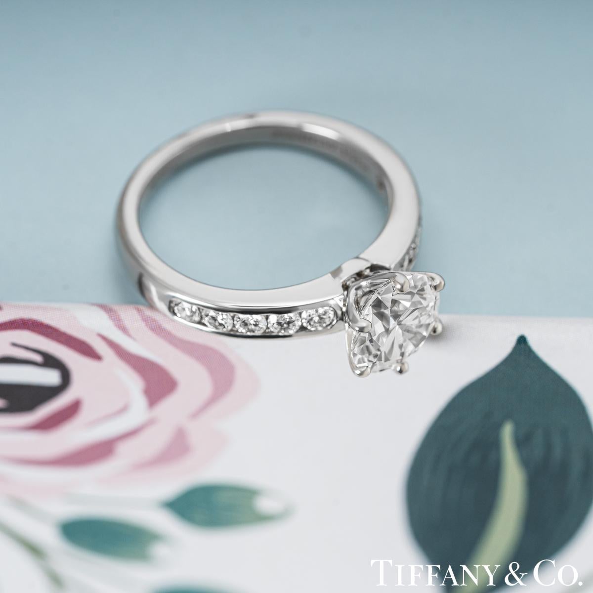 Tiffany & Co. Platin-Diamantring 1,53 Karat F/VS2 4