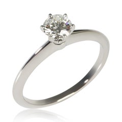 Tiffany & Co. Platinum Diamond Ring