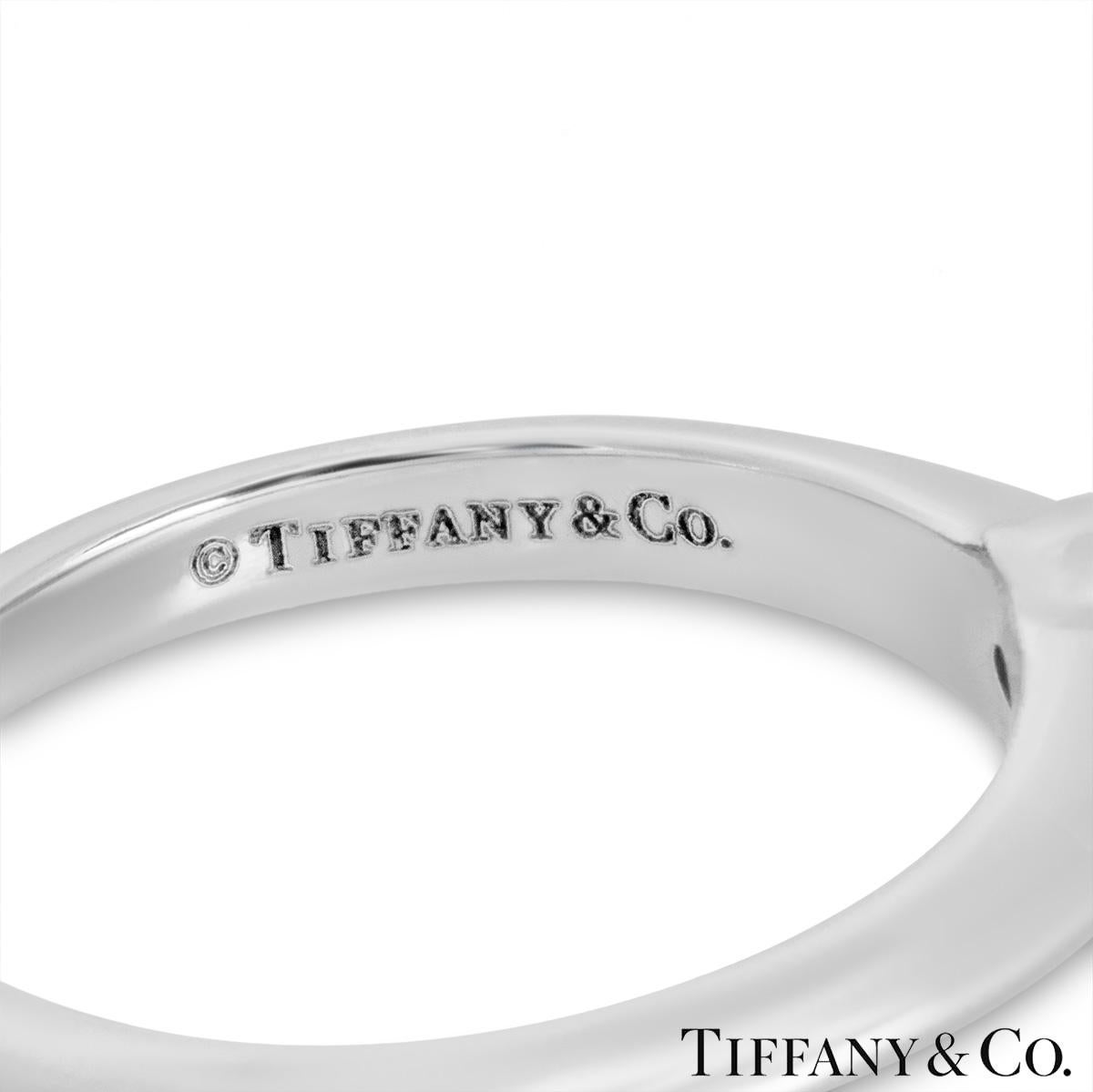 Tiffany & Co. Platinum Diamond Setting Engagement Ring 1.16ct I/VVS1 XXX 4