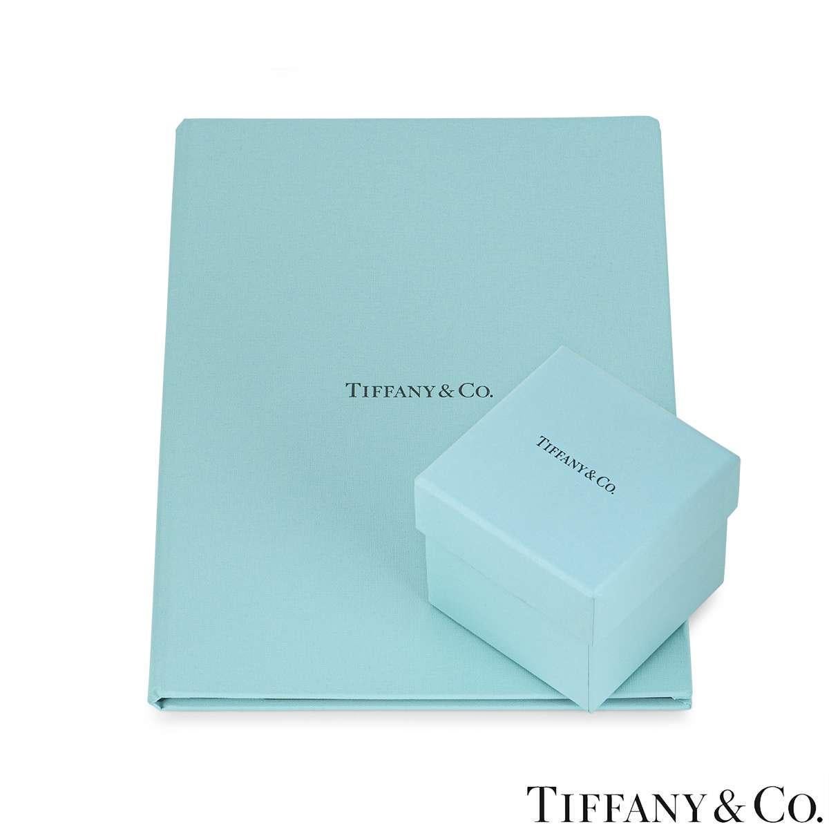 Tiffany & Co. Verlobungsring aus Platin mit Diamantfassung aus Platin 2,13 Karat H/VVS1 GIA-zertifiziert im Angebot 2