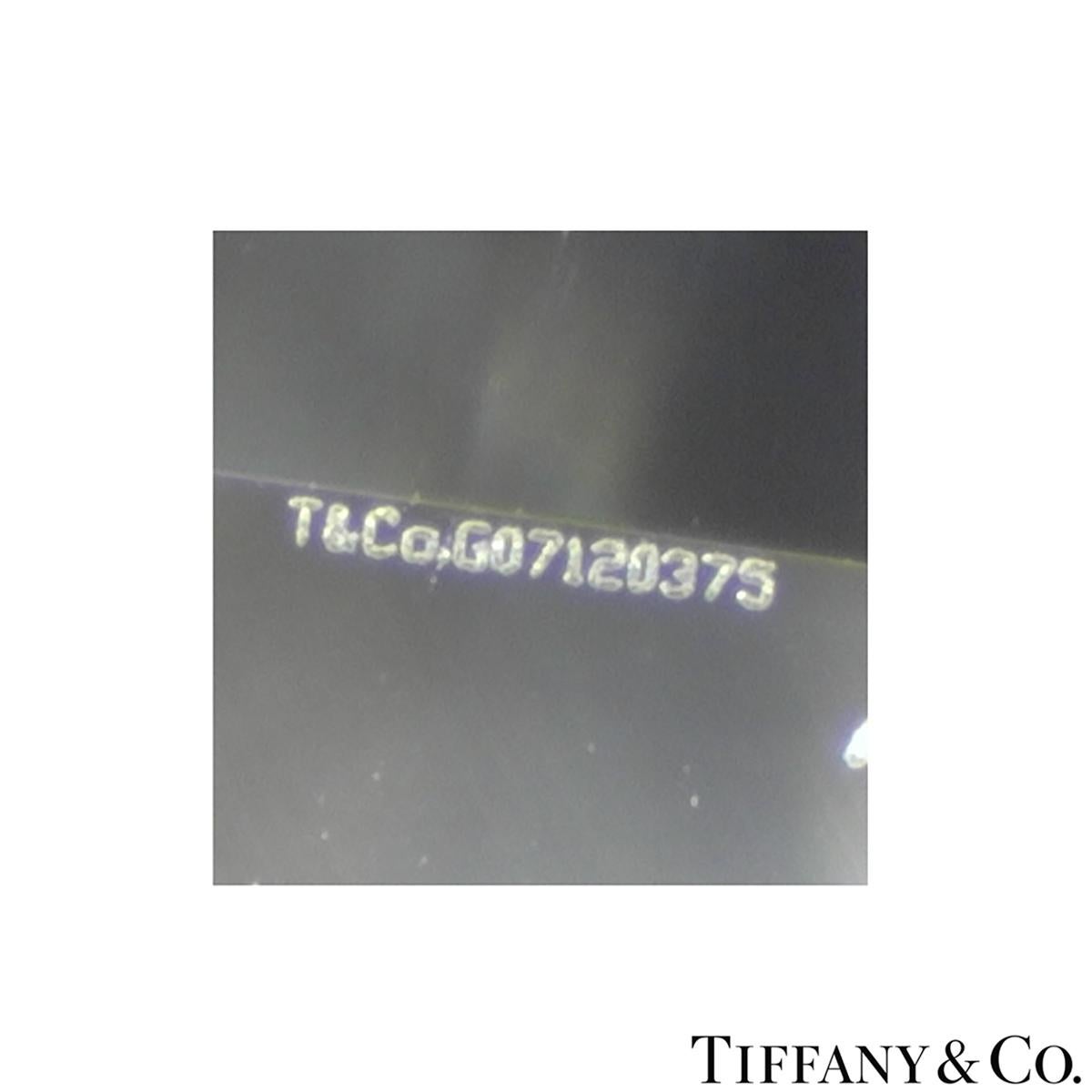 Tiffany & Co. Platin-Diamantring mit Fassung 1,11 Karat D/VS1 XXX im Angebot 1