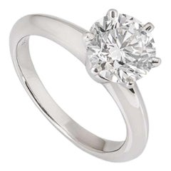 how to widen ring Tiffany
Co. Platinum Diamond Setting Ring 1.53 Carat