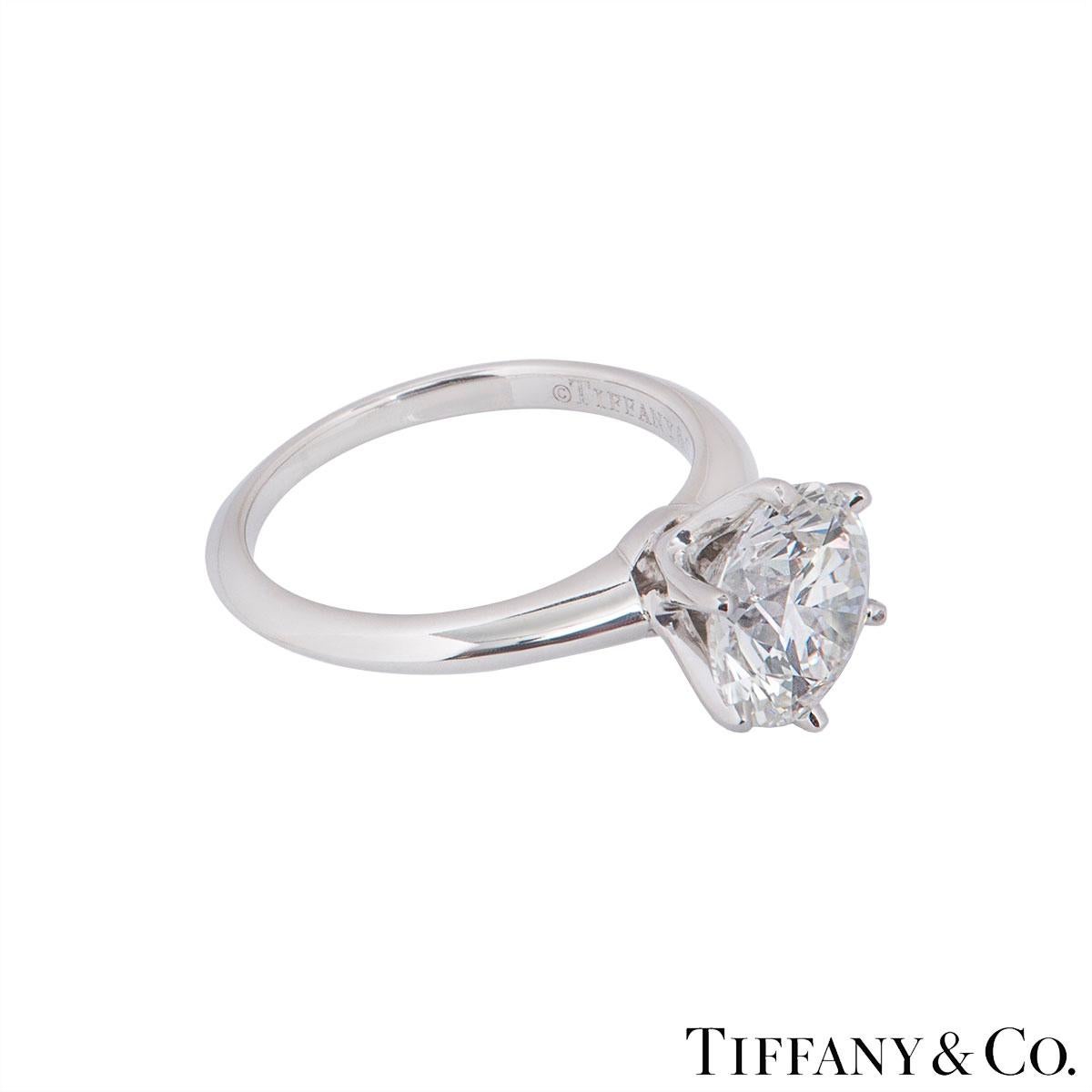 2.17 carat diamond ring tiffany