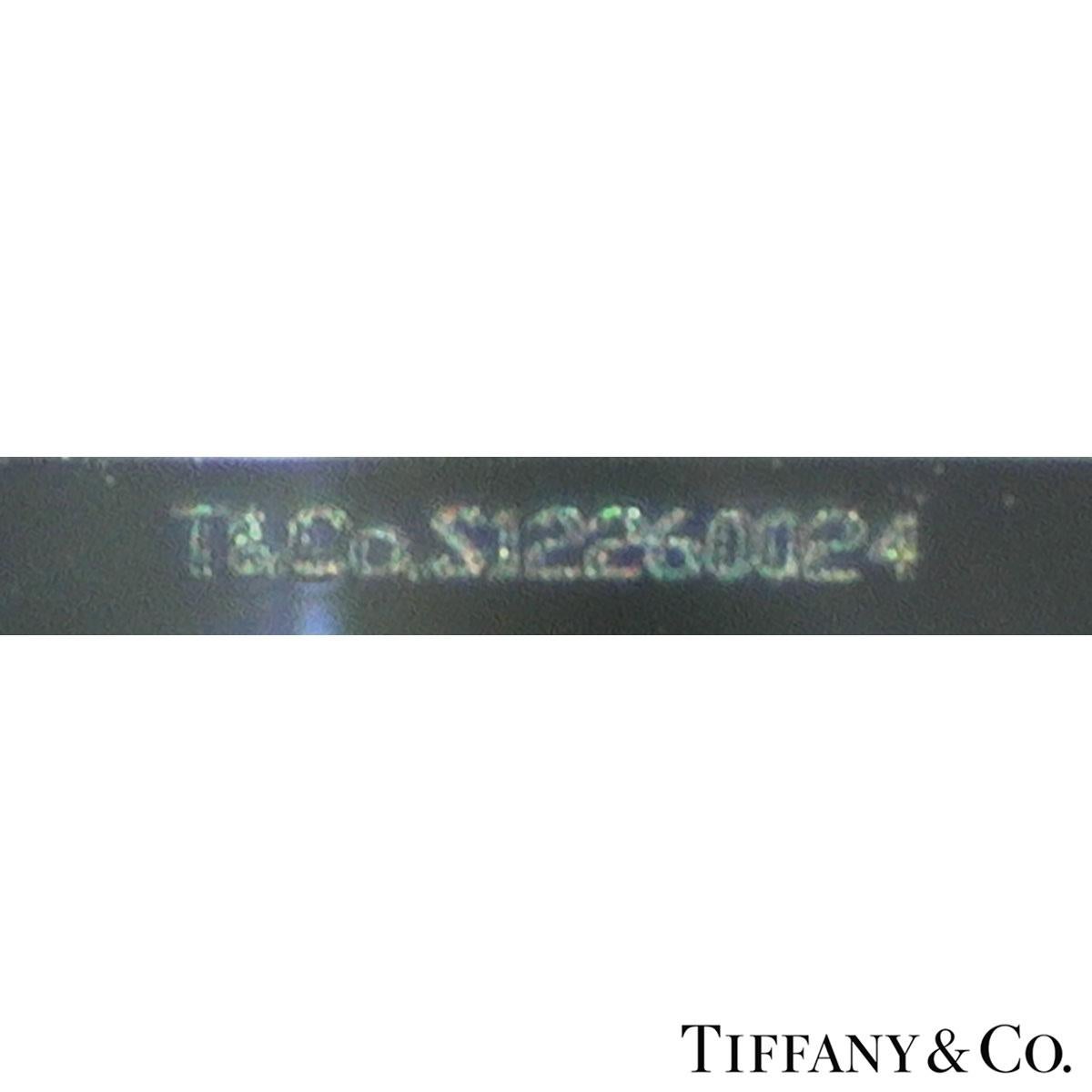 Tiffany & Co. Platin Verlobungsring mit Solitär in Diamantfassung 1,08 Karat I/VS1  im Angebot 1