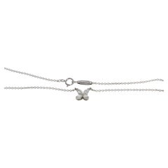 Tiffany & Co. Platinum Diamond Small Model Victoria Pendant