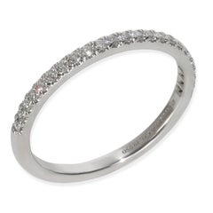 Tiffany & Co. Platinum Diamond Soleste Band