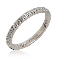 Tiffany & Co. Platinum Diamond Soleste Band