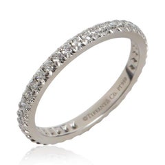 Tiffany & Co. Platinum Diamond Soleste Band