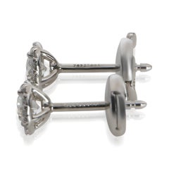 Tiffany & Co. Platinum Diamond Soleste Earrings