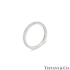 Tiffany & Co. Platinum Diamond Soleste Full Eternity Ring 0.36ct 31827388