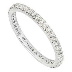 Tiffany & Co. Platinum Diamond Soleste Full Eternity Ring 0.36ct 31827388