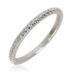 Tiffany & Co. Platinum Diamond Soleste Half Eternity Band
