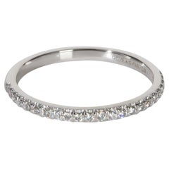 Tiffany & Co. Platinum Diamond Soleste Half Eternity Band
