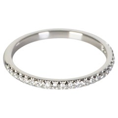 Tiffany & Co. Platinum Diamond Soleste Half Eternity Band
