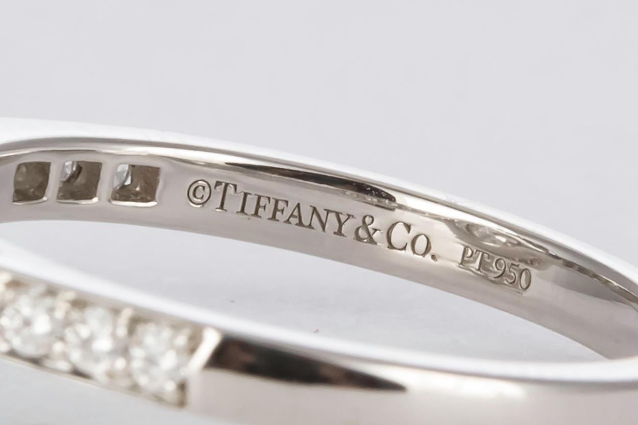 Tiffany & Co. Platinum Diamond Embrace Halo Solitaire Ring GIA 2.02 Carat 8