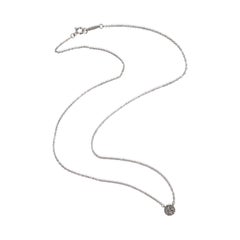 Tiffany & Co. Platinum Diamond Soleste Pendant