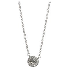 Tiffany & Co. Platinum Diamond Soleste Pendant