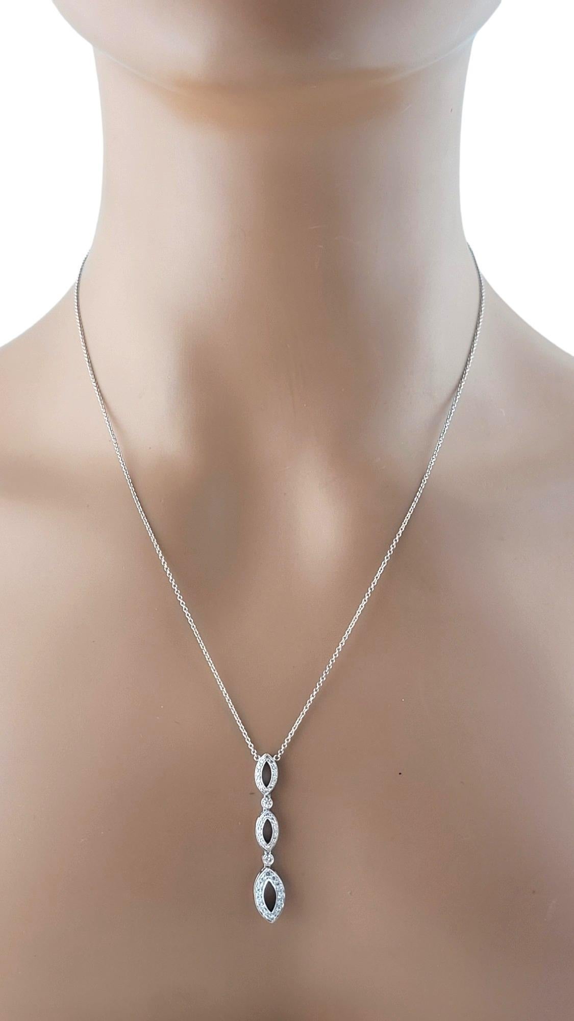 Tiffany & Co. Collana Swing in platino con diamanti e scatola #16968 in vendita 2