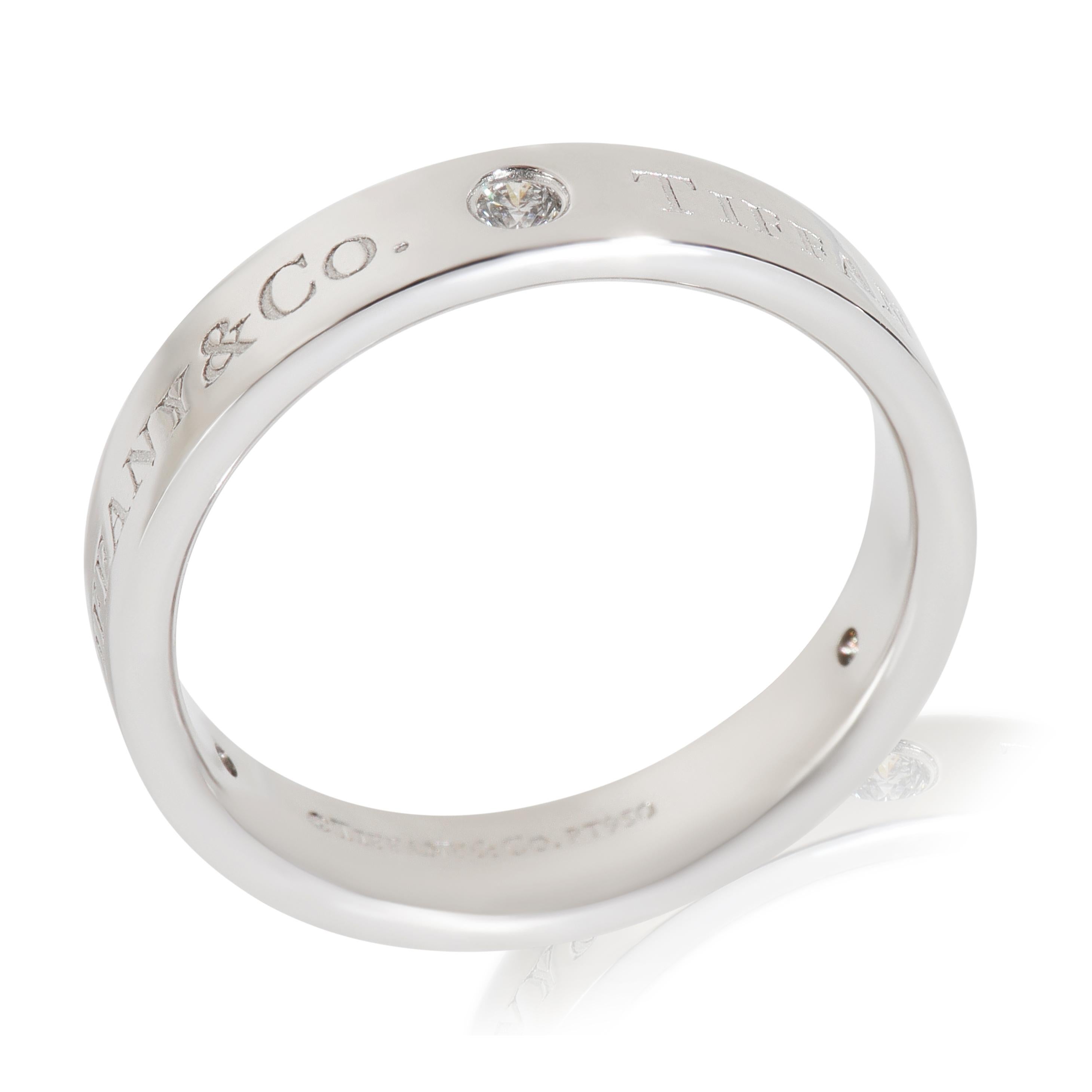 Tiffany & Co. Diamante Platino T&Co. Banda en venta 2