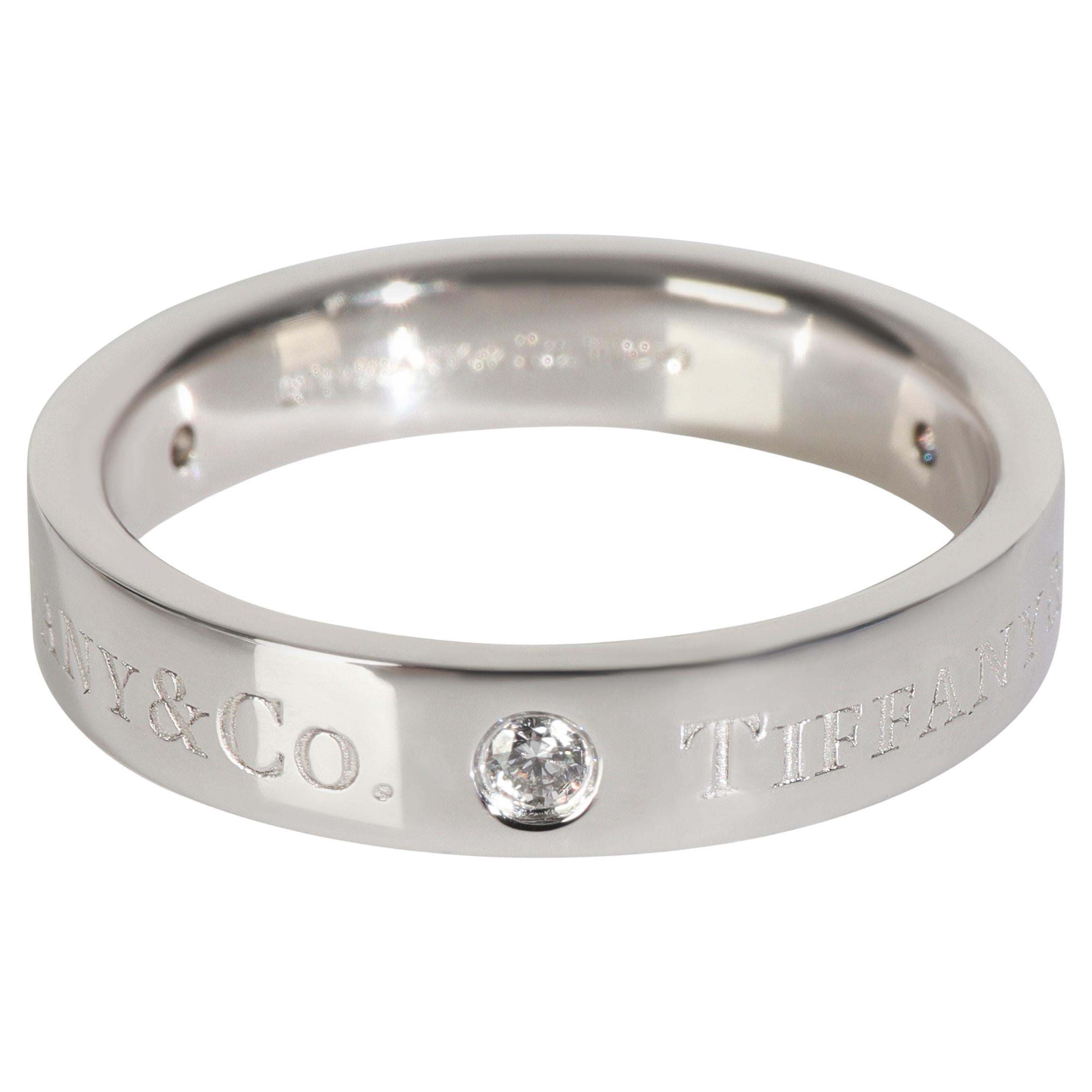Tiffany
Co. Platine Diamant T&Co. Bande