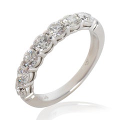 Tiffany & Co. Platinum Diamond Tiffany Forever Band