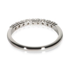 Tiffany & Co. Platinum Diamond Tiffany Forever Band