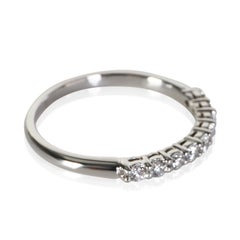 Tiffany & Co. Platinum Diamond Tiffany Forever Band