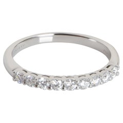 Tiffany & Co. Platinum Diamond Tiffany Forever Band