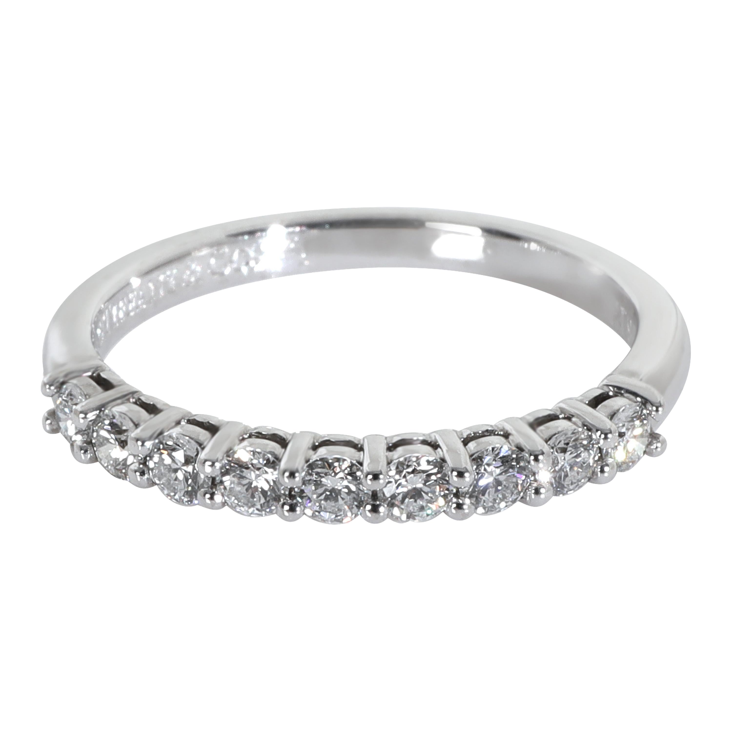 Tiffany & Co. Platinum Diamond Tiffany Forever Band For Sale