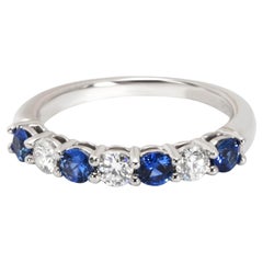 Tiffany & Co. Platinum Diamond Tiffany Together Band