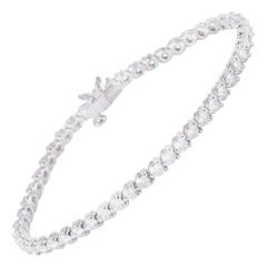 Tiffany & Co. Platinum Diamond Victoria Bracelet 4.60 Carat