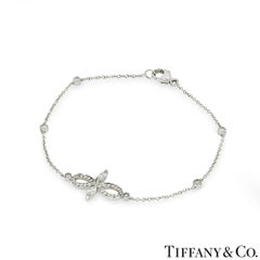 Tiffany & Co. Platinum Diamond Victoria Bracelet