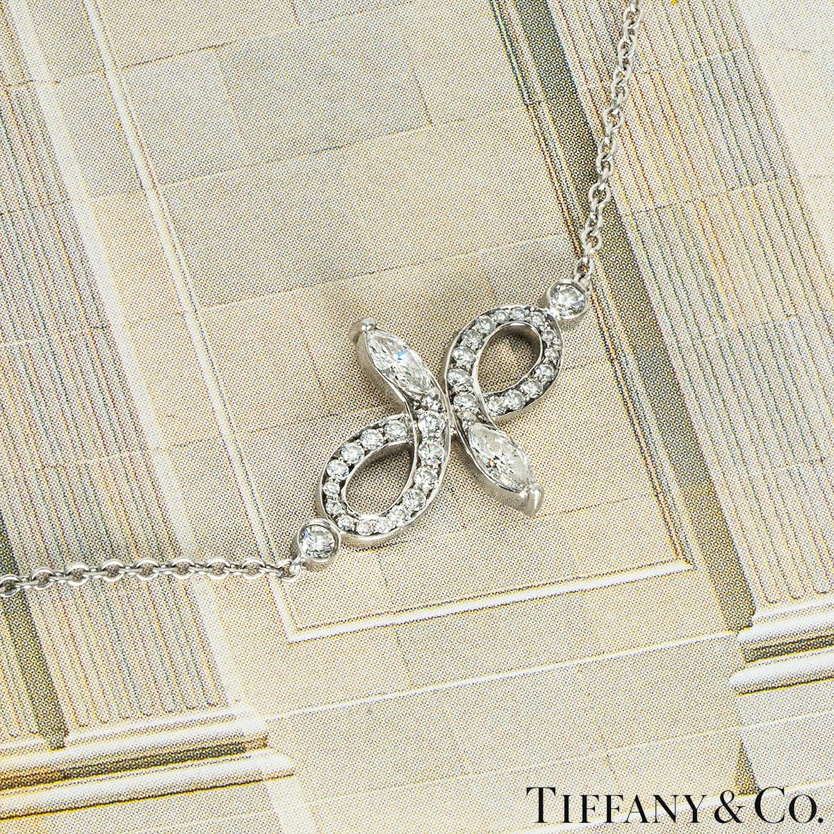 Tiffany & Co. Platinum Diamond Victoria Bracelet 1
