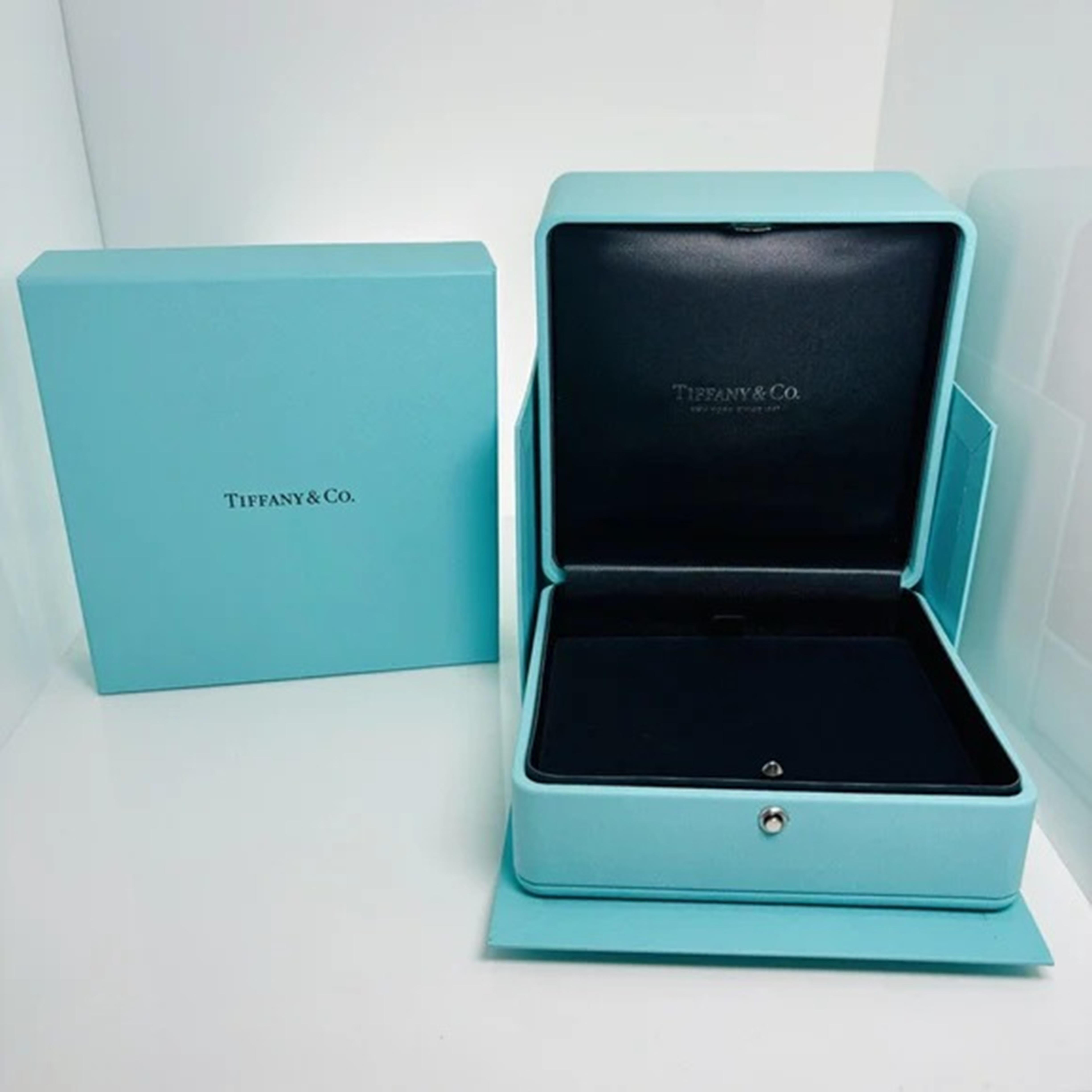 Tiffany & Co. Collar de Platino Diamante Colección Victoria Corte redondo en venta