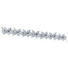 Tiffany & Co. Platinum Diamond Victoria Collection Necklace